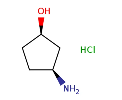 (1R, 3S) -3-aminocyclopentanol hidroklorid (CAS: 1279032-31-3)